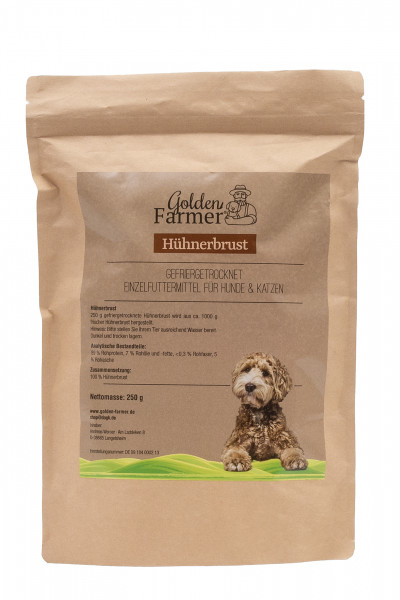 Golden Farmer Hühnerbrust, 250g gefriergetrocknet